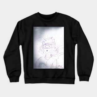 Determination of young Amelia Earhart Crewneck Sweatshirt